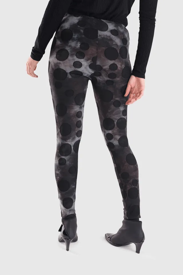 alembika-echo-leggings-smoke-jacquard-leggings-mit-mesh-applikation image 1