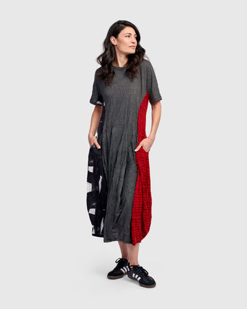 alembika-scarlett-t-shirt-dress-red-midikleid-mit-taschen image 6