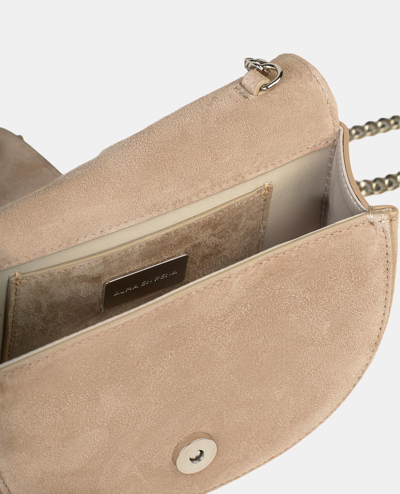 alma-en-pena-half-moon-bag-halbmond-tasche-mink-leder image 3