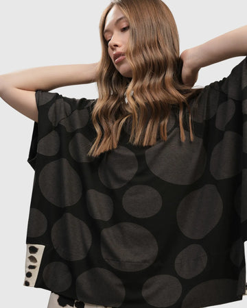 alembika-nomad-oversized-top-st636b-braunes-print-top-boxy image 2