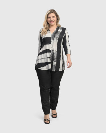 alembika-charisma-v-neck-tunika-grunge-streifen-tunika-mit-v-ausschnitt image 6