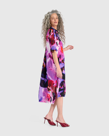 alembika-reiko-hemdblusenkleid-orchid-chiffon-shirtdress image 3
