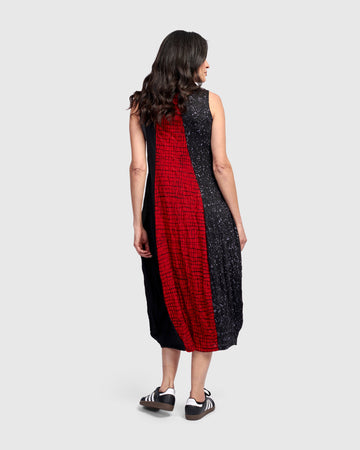 alembika-blaise-sleeveless-dress-midi-kleid-rot image 5