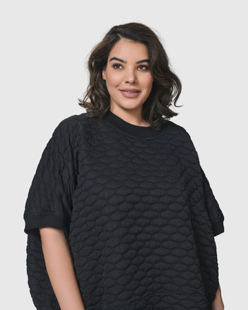 alembika-urban-soft-punk-top-damen-pullover-schwarz image 7