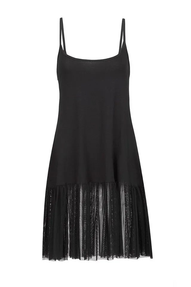 alembika-essential-flounce-tank-top-schwarz image 1