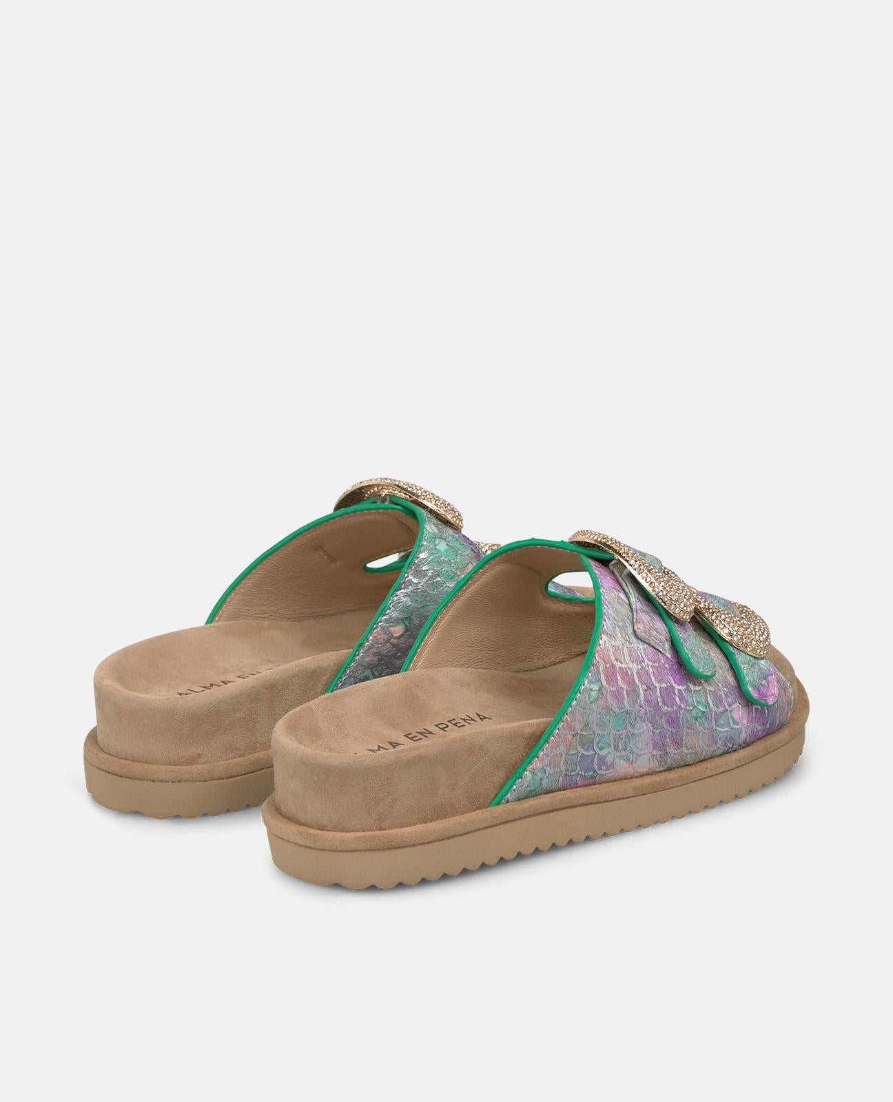 alma-en-pena-fantasy-style-sandalen-plateau-sandalen-gr-n-3-cm image 3