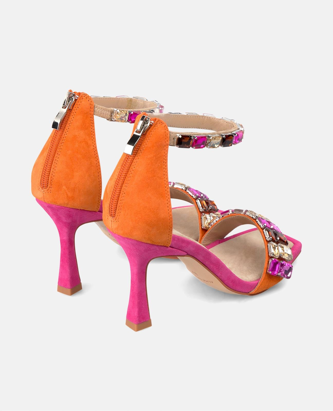 alma-en-pena-jewel-heel-sandale-mit-kn-chelriemen-9-cm-fuchsia image 3