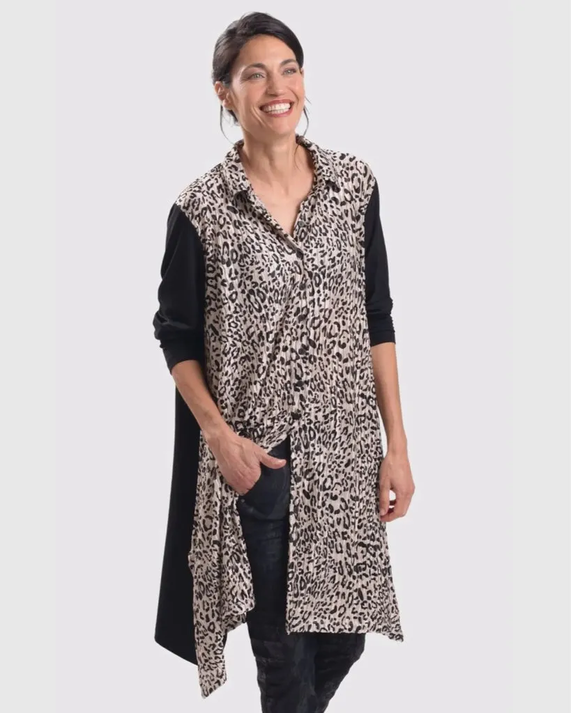alembika-leo-button-down-tunika-spots image 1