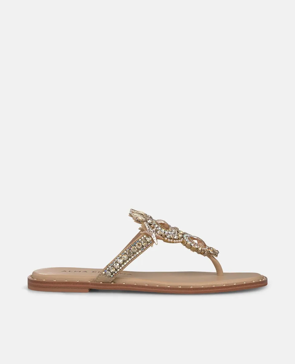 alma-en-pena-marina-t-riemen-sandalen-flach-1-cm-arena image 1