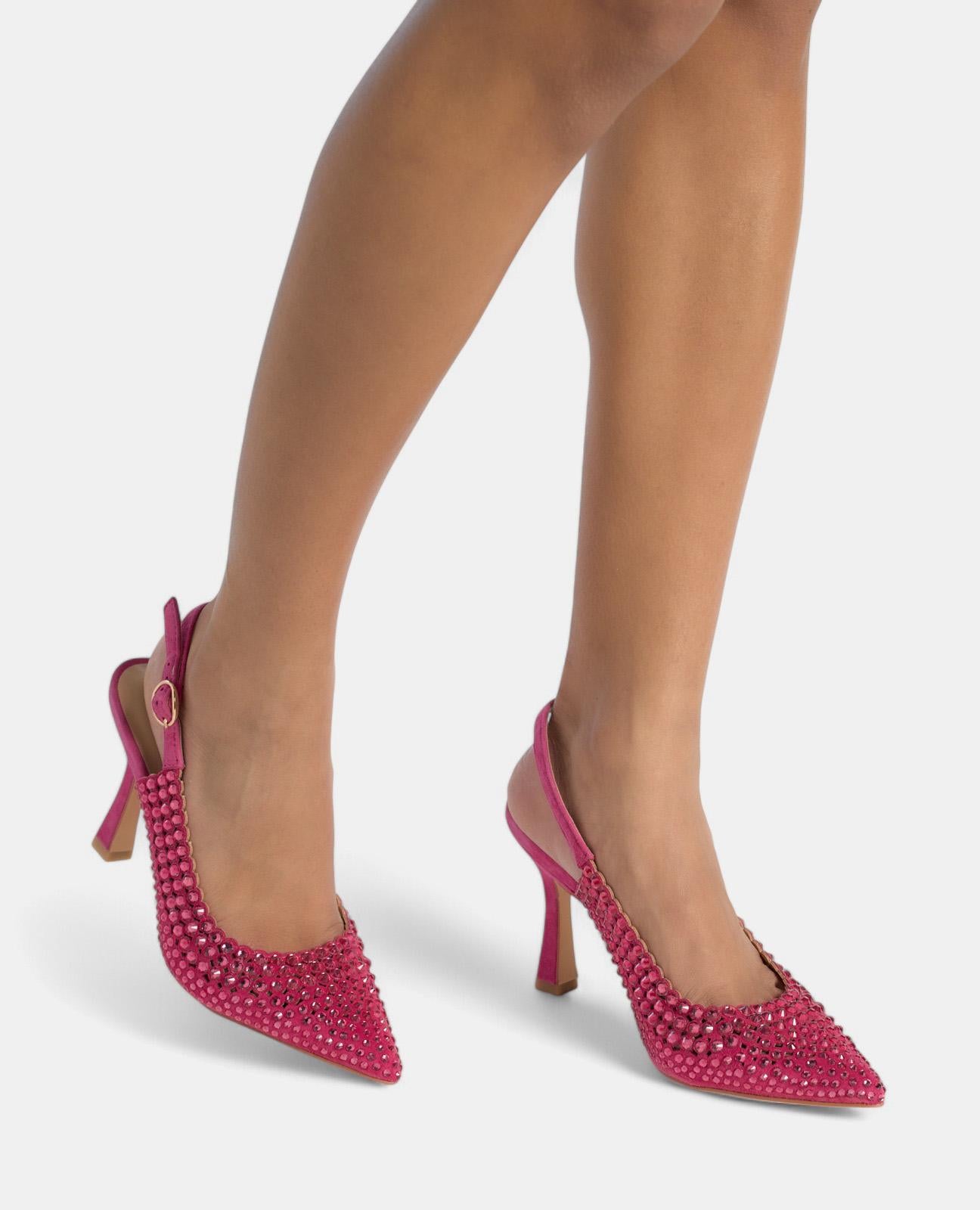 alma-en-pena-high-heel-pumps-strass-9-cm-fuchsia image 4