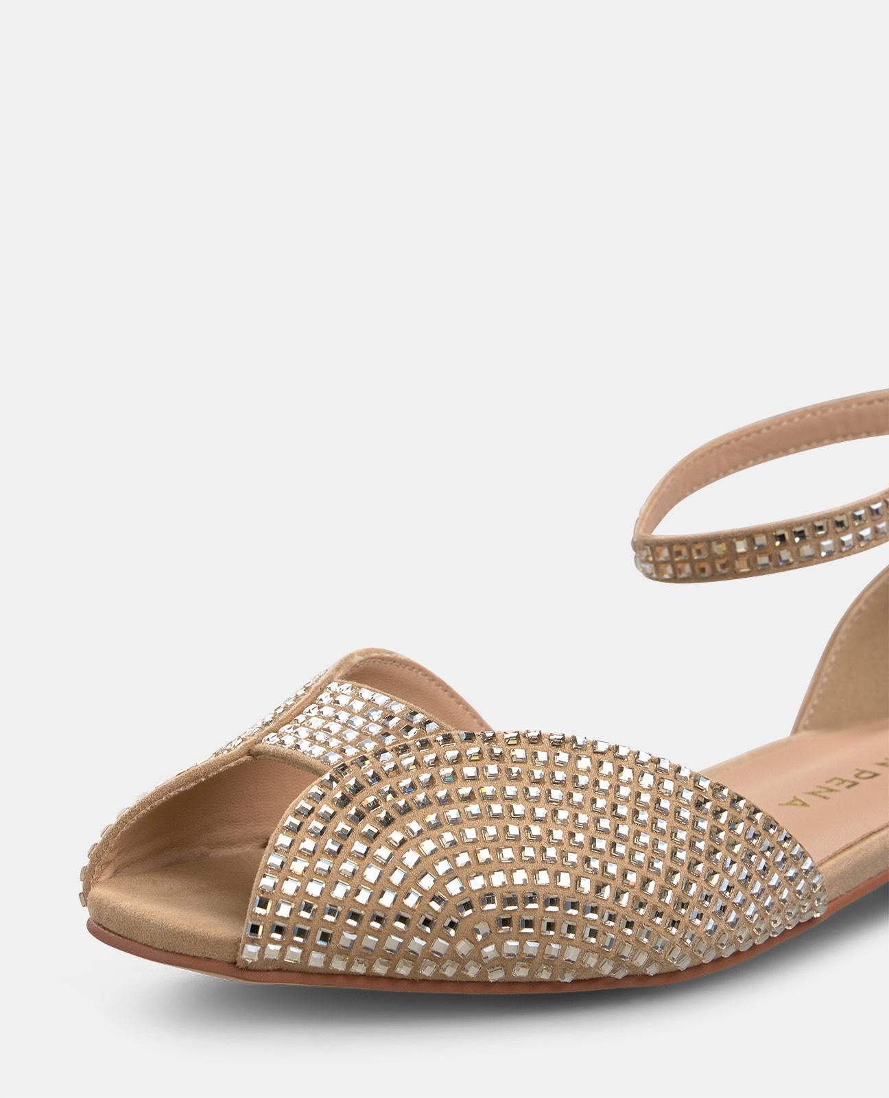 alma-en-pena-flache-sandale-arena-open-toe-strass-sandale-2-3-cm image 5