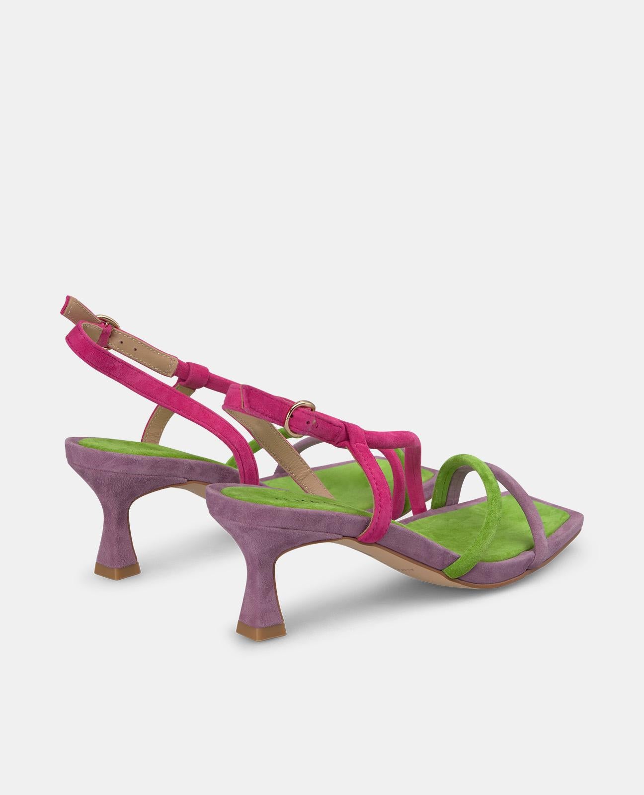 alma-en-pena-multicolor-riemchen-sandale-mit-mini-absatz-6-cm-gr-n image 3