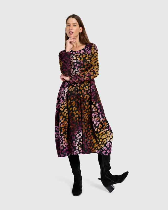 alembika-pounce-cocoon-kleid-bloom image 1