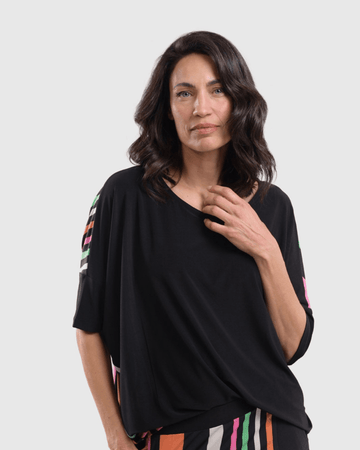 alembika-drapey-dolman-top-rainbow-tunika-top image 4