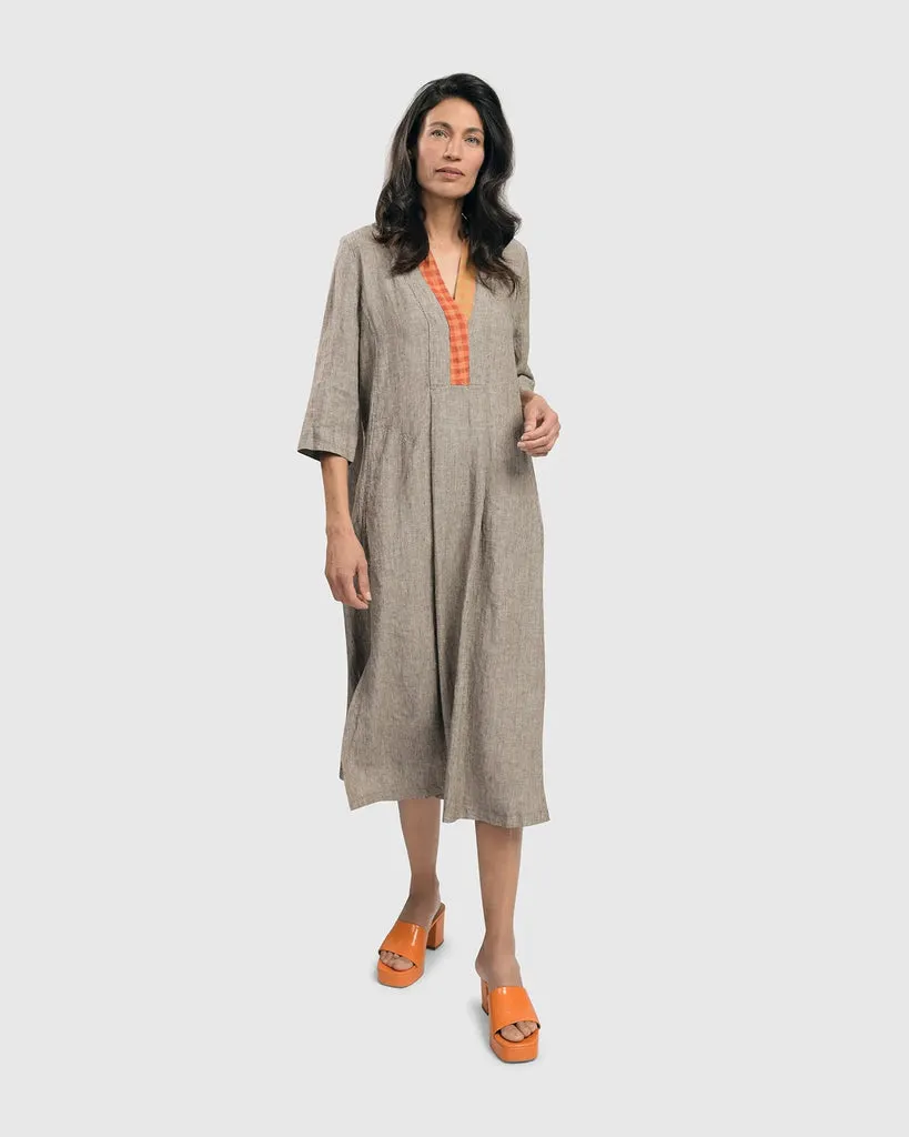 alembika-cool-breeze-leinen-maxikleid-ecru image 1