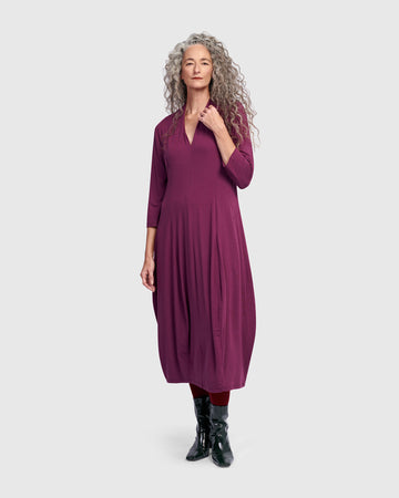 alembika-essential-cocoon-kleid-sangria image 4