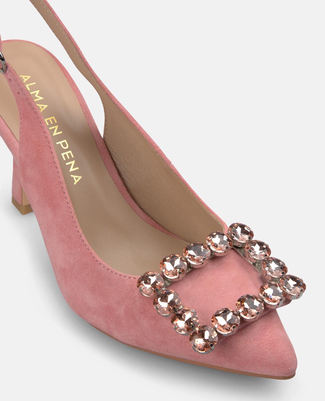 alma-en-pena-strass-slingpumps-lachs-9-cm image 4