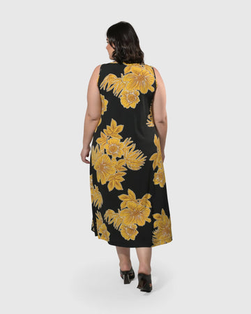 alembika-molokai-rmelloses-swing-maxikleid-gold image 3