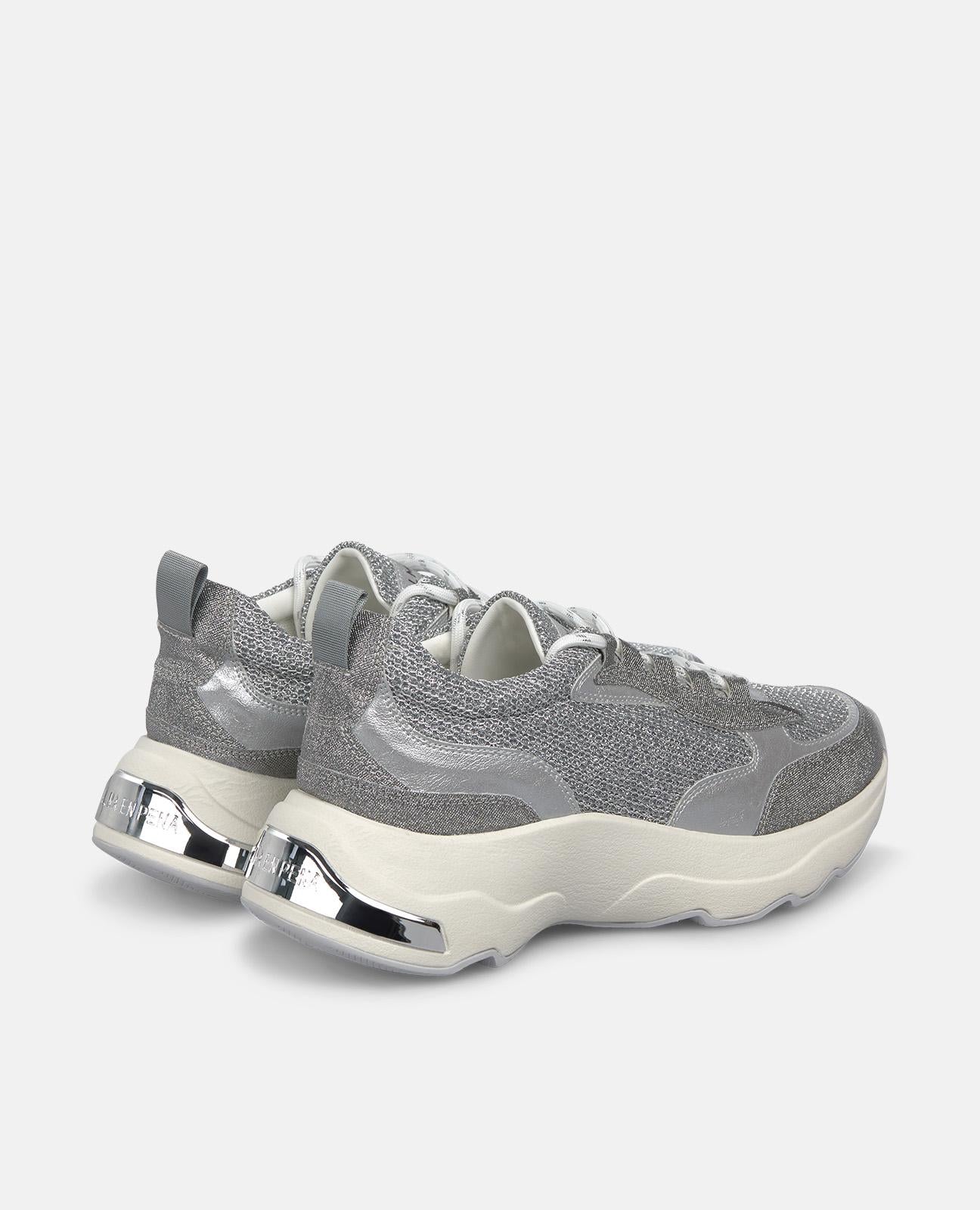 alma-en-pena-plateau-sneaker-silber-mit-metallic-details-4-5-cm image 3