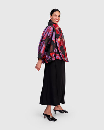 alembika-toshi-cocktailjacke-rot-lila-floral image 4