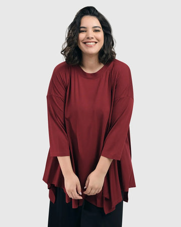 alembika-essential-oversized-trapeze-top-plum image 4