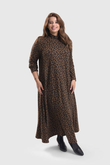 alembika-chiu-swing-kleid-brown-baby-cheetah-print image 7