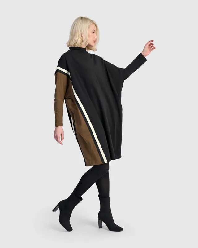 alembika-urban-sprinter-tee-kleid-mix-ud663m-mit-taschen image 1