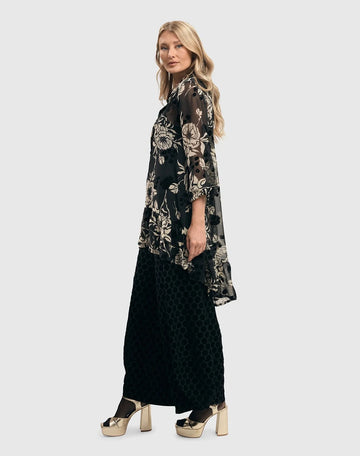 alembika-floral-chiffon-tunikbluse-multi-ecru-schwarz image 6