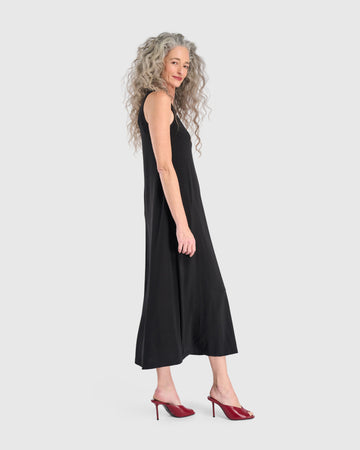 alembika-essential-slinky-tank-midi-kleid-schwarz image 4