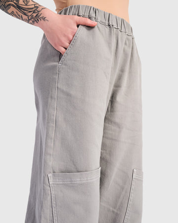 alembika-twill-papaya-relaxed-pants-grey-stoffhose image 5