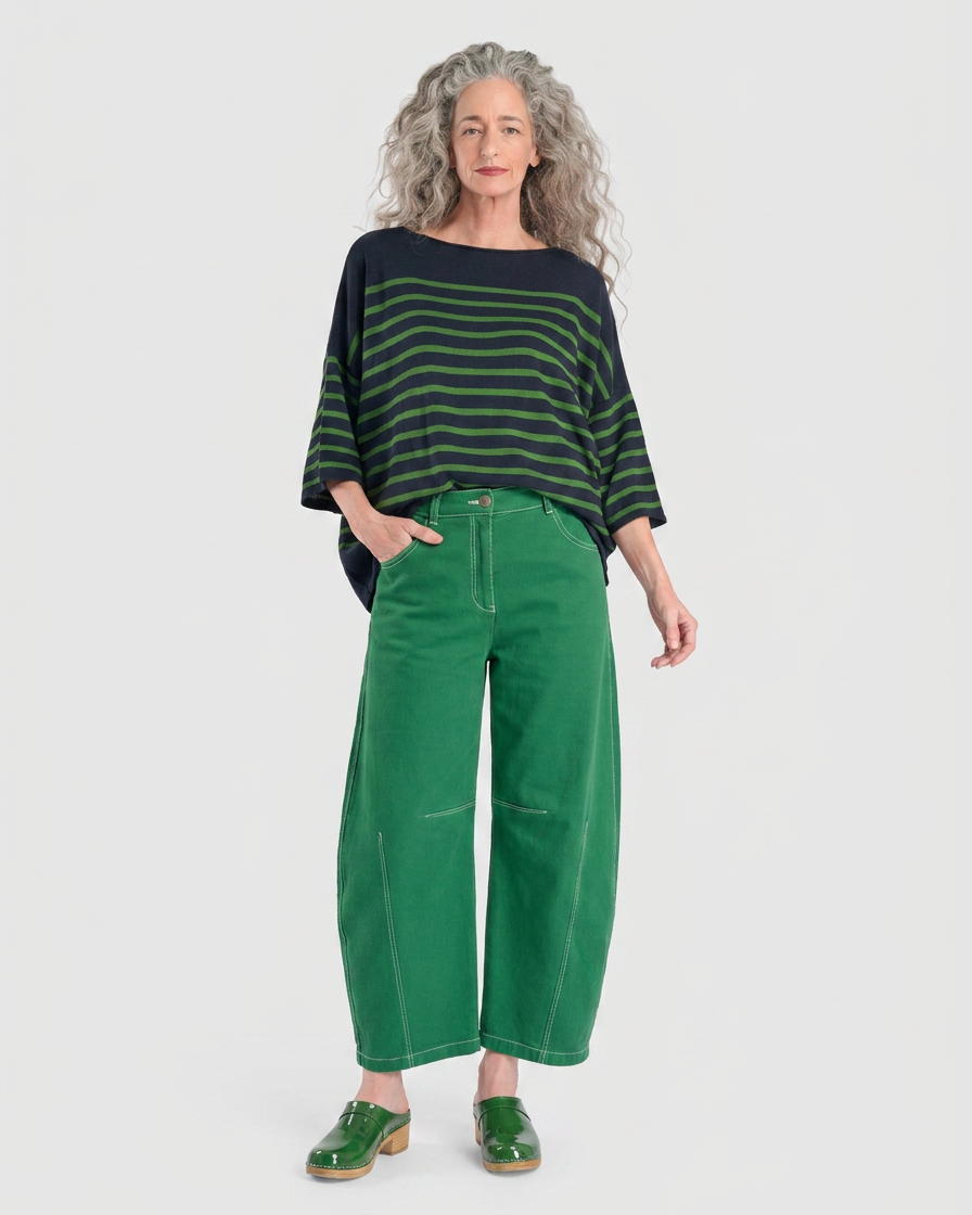 alembika-go-to-barrel-pants-emerald-damen-hose image 2