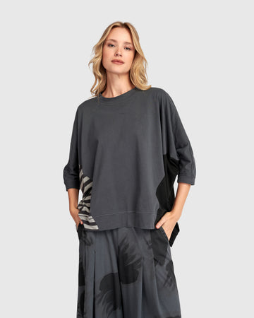 alembika-urban-symbiotic-rounded-top-damen-tunika-grau image 4