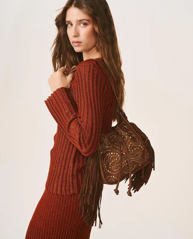 alma-en-pena-alfa-64785-serraje-leder-umh-ngetasche-mit-strass-camel image 1
