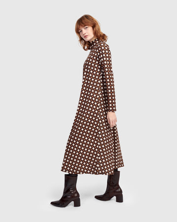 alembika-ziggy-a-line-dress-groove-maxikleid-langarm image 3