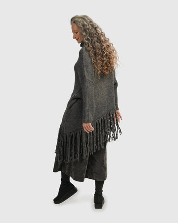 alembika-urban-turtleneck-tunic-top-grey-stricktunika image 5