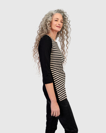 alembika-urban-mojave-tee-shirt-schwarz-3-4-arm image 4