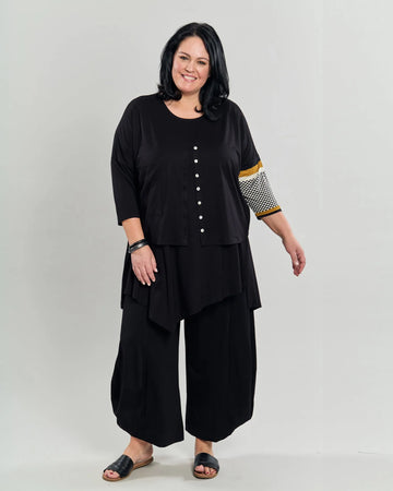 alembika-kenna-crop-cardigan-circles-strickjacke image 2