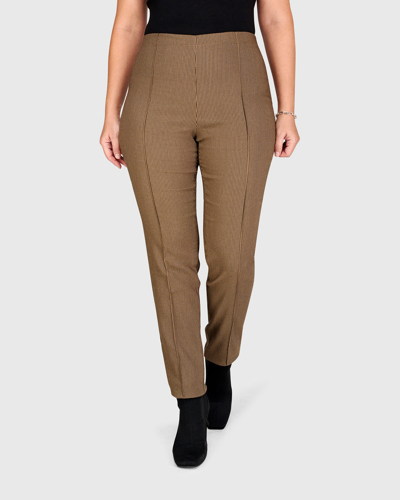alembika-amaretto-slim-hose-houndstooth image 1