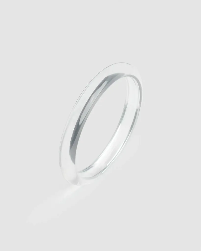 alembika-rounded-bangle-armreif-clear image 1