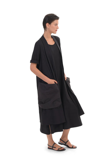 alembika-urban-pocket-cardigan-black-jacke image 2