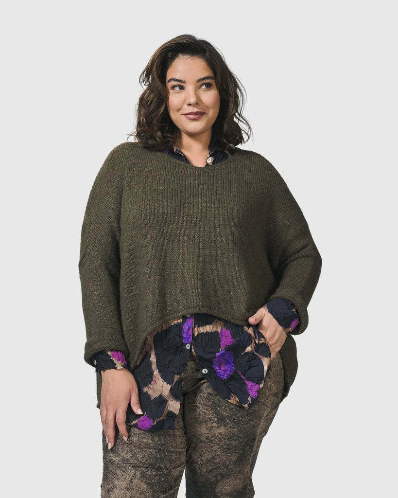 alembika-siesta-oversized-pullover-taupe image 1