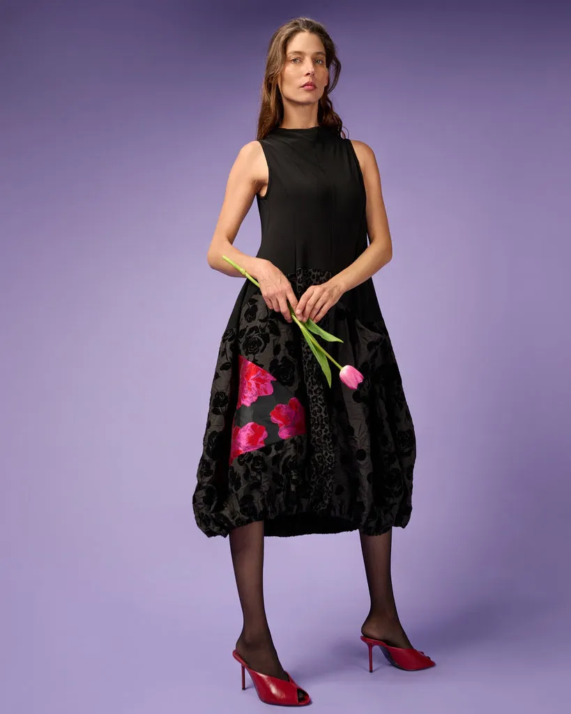 alembika-bijou-wonderful-kleid-schwarz-mix image 1