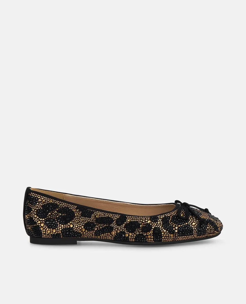 alma-en-pena-ballerina-mit-strass-und-schleife-negro image 1