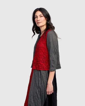 alembika-capricorn-crop-cardigan-rot-kurz image 4