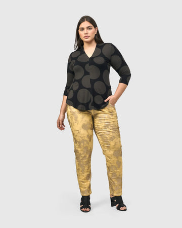 alembika-voyager-v-neck-top-braun-jerseytop image 7
