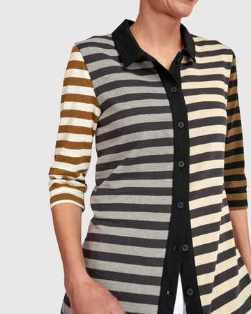 alembika-urban-soft-button-up-hemd-streifen image 5