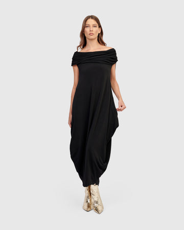 alembika-savoir-maxi-dress-black-cocoon-maxikleid-mit-taschen image 6