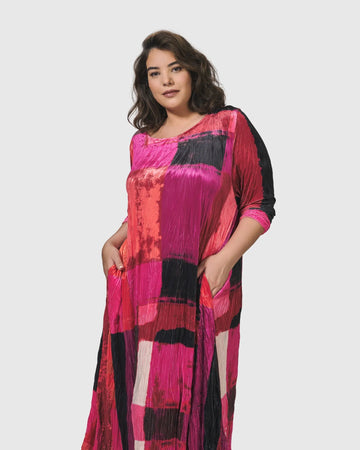 alembika-sunset-strip-maxikleid-magenta image 4