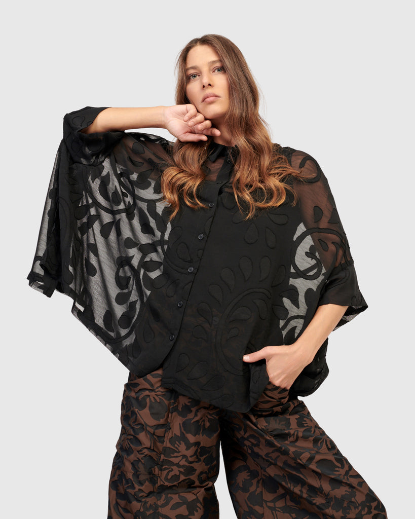 alembika-french-75-boxy-top-black image 1