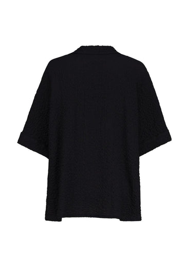 alembika-crepe-polo-top-black-damen-poloshirt-viskose image 6